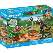 Playmobil Figures set Dinos 71526 Stegosaurus nest with egg thief