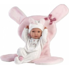 Llorens Perfect baby doll 35 cm Bimba with a pink pillow