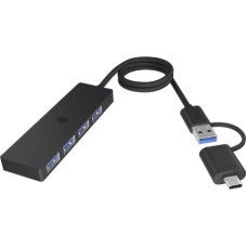 Icybox ICY BOX IB-HUB1424-C3 4-Port USB TYPE-A