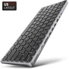 Axagon HMC-KB-US USB hub 8in1 5Gbps keyboard HDMI PD