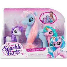 Zuru Sparkle Girlz Figures Shiny unicorn cartoon 6 pcs