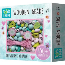 Stnux Wooden beads 450 pieces FLOWERS