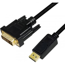 Logilink DisplayPort to DVI cable , black, 1m