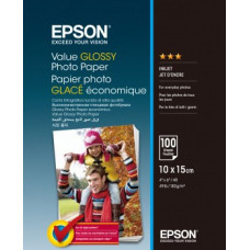 Epson Value Glossy Photo Paper 10x15 100 Sheet