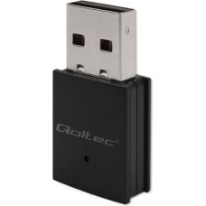 Qoltec Adapter WiFi,BT4.0,USB 600Mbps, wireless