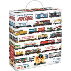 Czuczu Double-sided puzzle - Trains