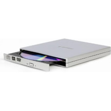 Gembird External DVD Writer DVD-USB-02-SV Silver