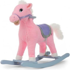 Milly Mally Rocking Horse Latek Pink