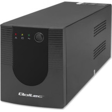 Qoltec Uninterruptible power supply, 1500VA, 900W