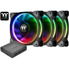 Thermaltake Riing Plus 14 RGB TT Premium Edition 3 Pack (3x140mm, LNC, 1400 RPM)