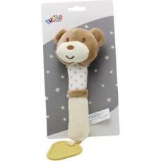 Tulilo Toy with sound - Caramel Teddy bear 17 cm