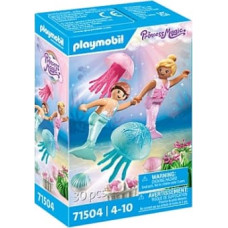 Playmobil Figures set Princess Magic 71504 Mermaid Kids with Jellyfish