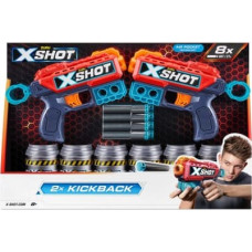 Zuru X-Shot Blaster Excel Double Kickback (8 darts, 6 cans)