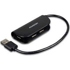 Axagon HUE-X4B Hub 4-po rt USB 2.0 black