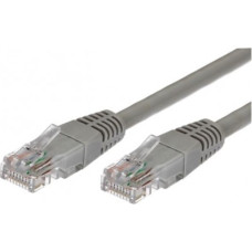 TB Patch cable cat.6 RJ45 UTP 1m. grey - pack of 10