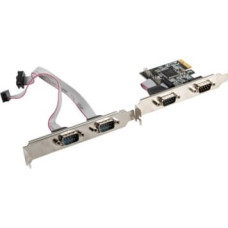 Lanberg PCI Express card 4x COM