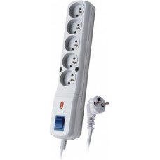 Lestar Surge Protector LF-530WA, 3L EMI/RFI, 5.0m, gray