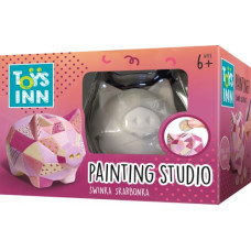 Stnux Painting studio figure Piggy bank