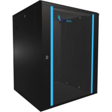 Extralink Rack cabinet 15U 600x600mm black hanging