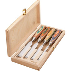 Kirschen Firmer Chisel Set WINAC in wooden box