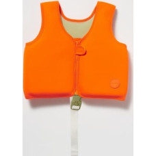 Sunnylife Swim Vest (2-3 years) - Sonny the Sea Creature Neon Orange