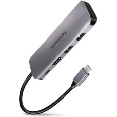 Axagon Hub HMC-5 2x USB-A, HDMI, SD/microSD, USB 3.2 Gen 1, PD 100W, 20cm USB-C cable