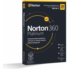 Norton 360 Platinum BOX 100GB PL 1User 20Devices 1Year 21427517