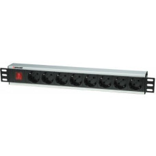 Intellinet Black surge strip rack 19 230V/10A