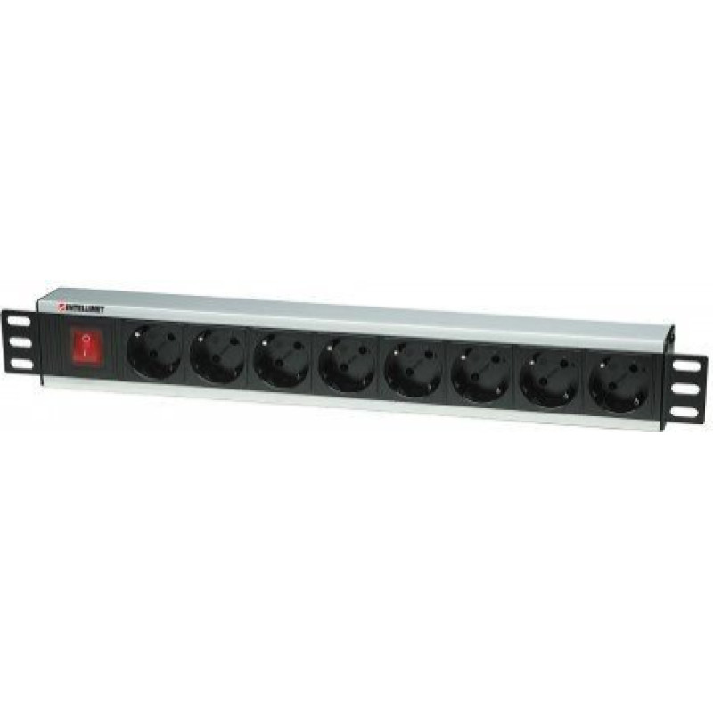 Intellinet Black surge strip rack 19 230V/10A