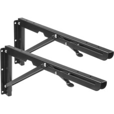 Maclean Wall-Mounted Folding Shelf Bracket MC-876