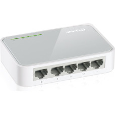 Tp-Link TL-SF1005D Vadīts Fast Ethernet (10/100) Balts