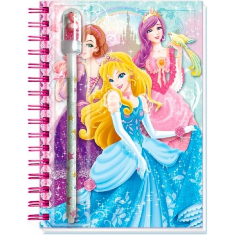 Pulio Pecoware Spiral Diary - Princess