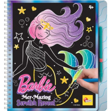 Lisciani Sketch Book Mer - Mazing Scratch Reveal Barbie