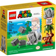 Lego Bricks Super Mario 71420 Rambi the Rhino Expansion Set