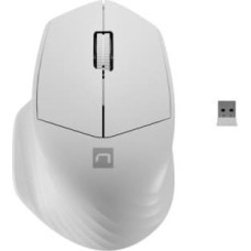 Natec Wireless mouse Siskin 2 1600 DPI Bluetooth 5.0 + 2.4GHz, white