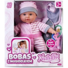 Artyk Natalia Baby doll with baby carrier 28 cm