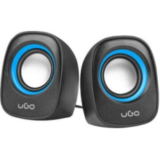 UGO Computer Speakers 2.0 Tamu S100 blue