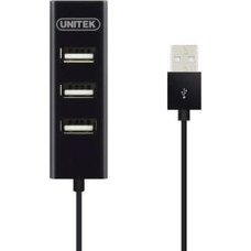 Unitek Hub 4xUSB 2.0, Y-2140, black