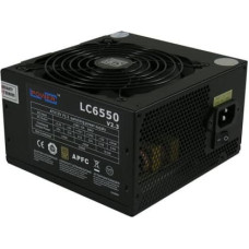 Lc-Power PSU 550W LC6550 V2.3 80+ Bronze 120mm 4 x SATA 4 x PATA 1x PCIe BLACK Active PFC