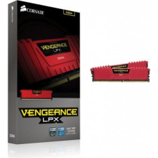 Corsair DDR4 Vengeance LPX 16GB/3200(2*8GB) CL16-18-18-36 RED 1,35V XMP 2.0