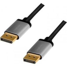 Logilink DisplayPort cable 4K/60 Hz,DP/M do DP/m,alu. 3m