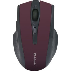 Defender Wireless mouse Accura MM-665 RF 1600dpi 6P burgundy