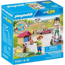 Playmobil Figure set My Life 71511 Book exchange