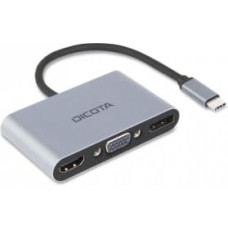 Dicota USB-C Portable 5-in-1 Dock 4K HDMI/DP PD 100W