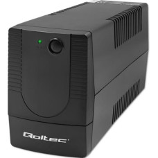 Qoltec Uninterruptible power supply, 1000VA, 600W