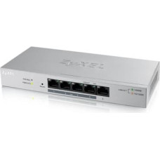 Zyxel GS1200-5HP v2 Vadīts Gigabit Ethernet (10/100/1000) Power over Ethernet (PoE) Pelēks