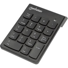 Manhattan Keypad wireless numeric asynchronous 18 keys black