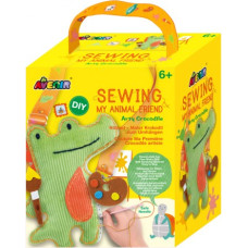 Mg Dystrybucja Creative set Animal friend to sew - Crocodile