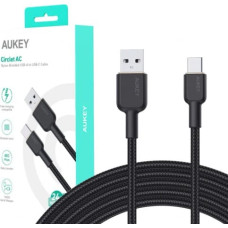 Aukey CB-NAC2 Nylon cab le USB C - USB A 1.8m 3