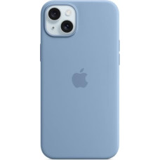 Apple Silicone case with MagSafe for iPhone 15 Plus - winter blue